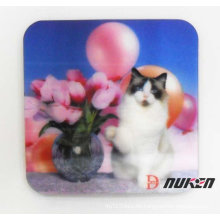2015 Fancy Cat 3D Pet Lenticular Coaster